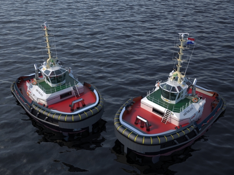 Iskes Towage & Salvage signs contract for two  Damen ASD Tugs 2312
