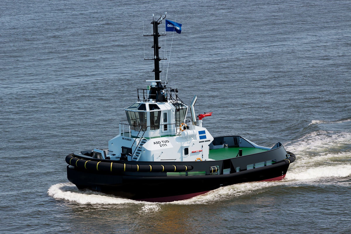 Damen unveils new compact ASD Tug 2111