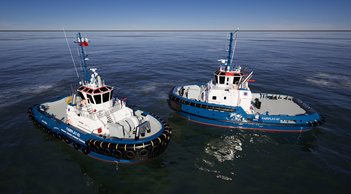 Fairplay Towage Group places order for two additional Damen ASD tugs