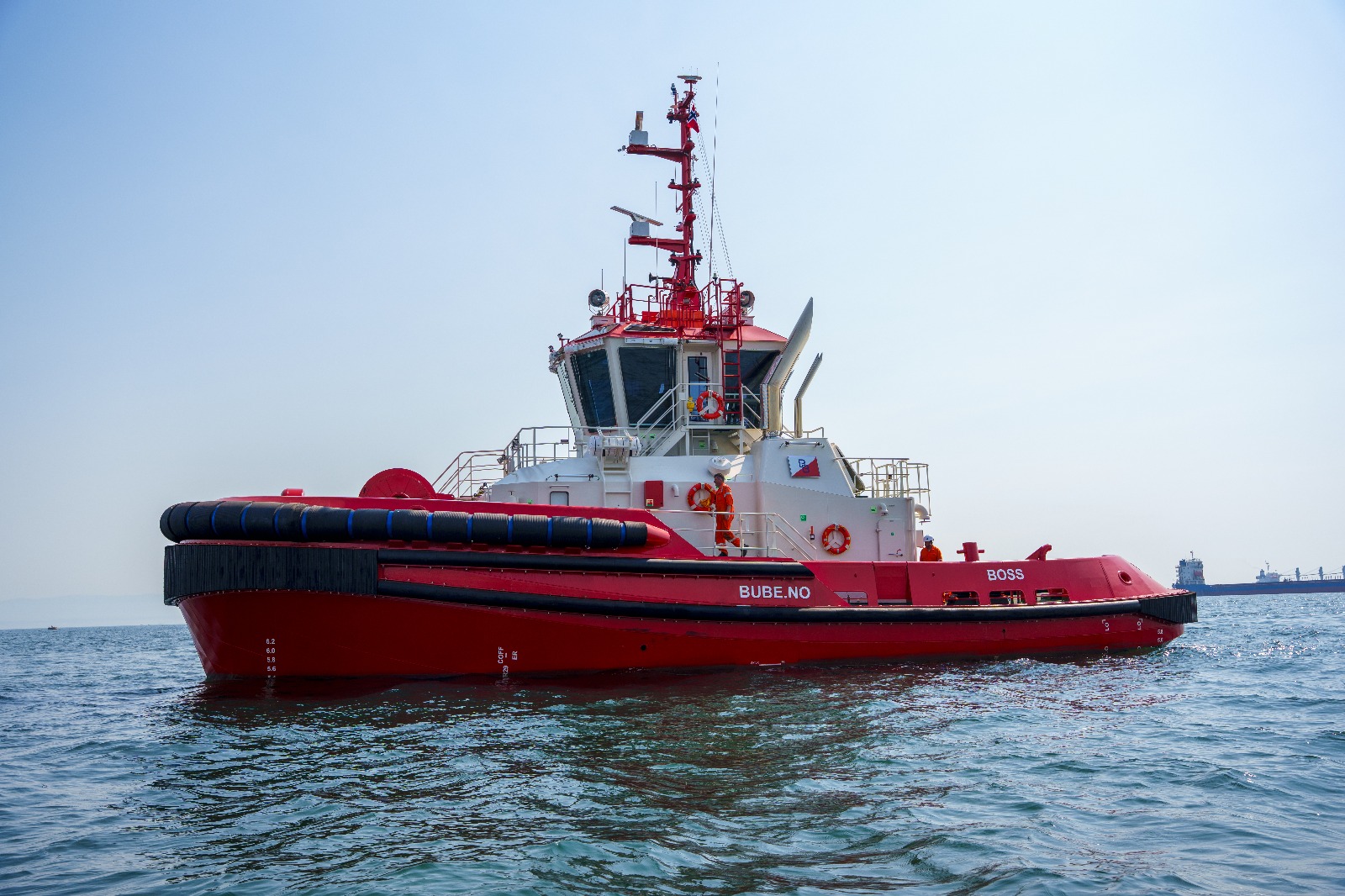 Sanmar Strengthens Buksér og Berging’s Fleet with Delivery of Advanced Tug BOSS