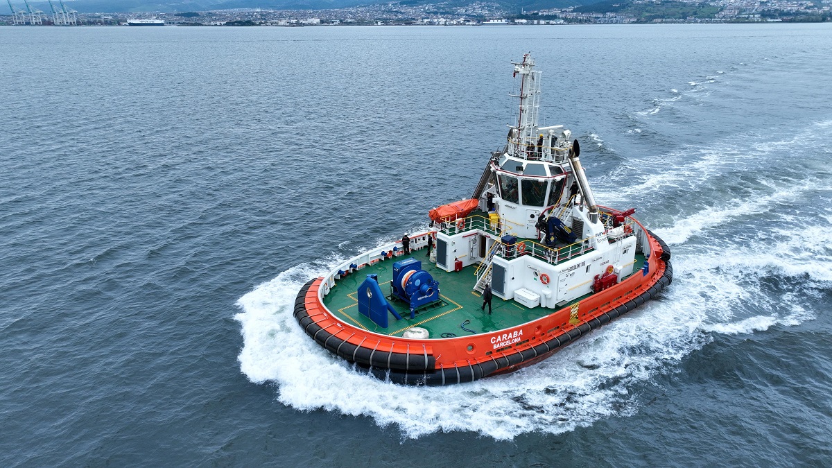 Precision Meets Power: ‘CARABA’ by UZMAR Joins P&O Reyser Fleet with 76.39 Tonne Bollard Pull