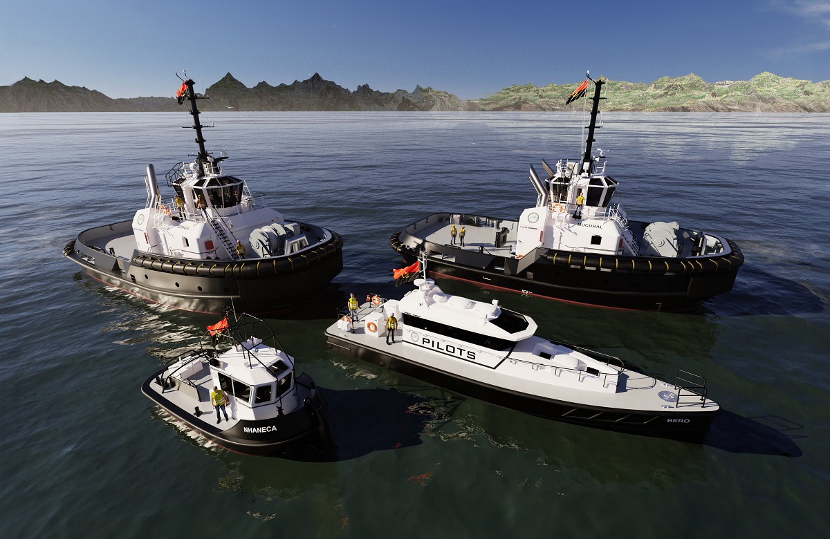 Damen signs four vessel contract with Toyota Tsusho for Angolan port development project