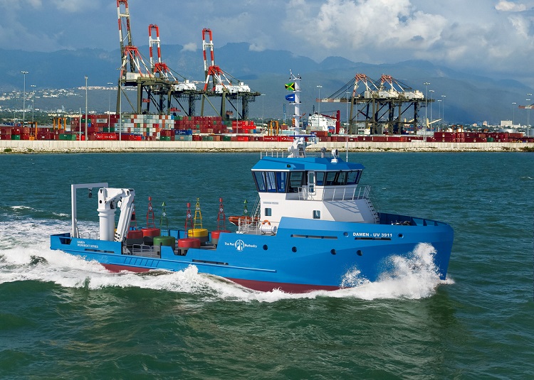 Damen signs with Port Authority of Jamaica for Utility Vessel 3911