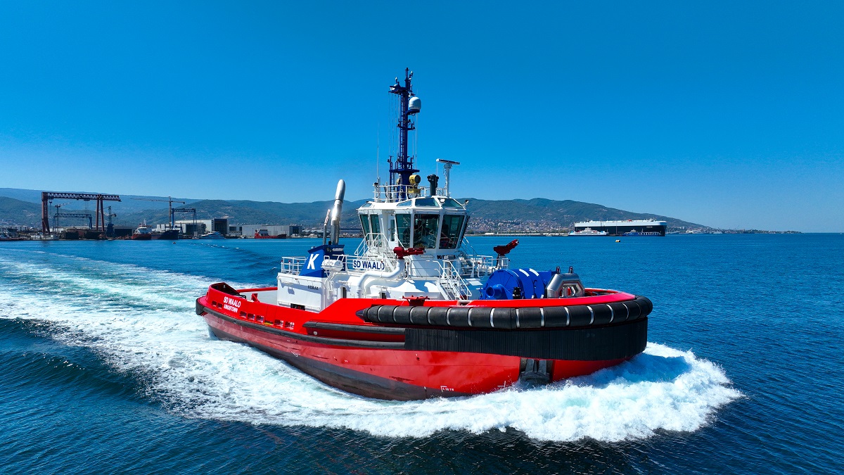 Kotug and Uzmar celebrate the delivery of the fifth newly built tug for offshore LNG support