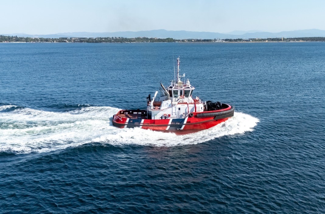SANMAR SHIPYARDS delivers powerful escort tug to NEMECA