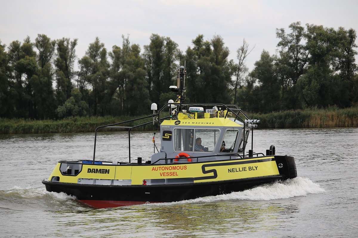 Sea Machines Embarks on World’s First Autonomous, Remotely Commanded Voyage by an Ocean Tugboat