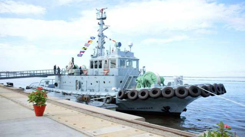 Karachi Shipyard hands over 32 T Bollard Pull Tug to PN