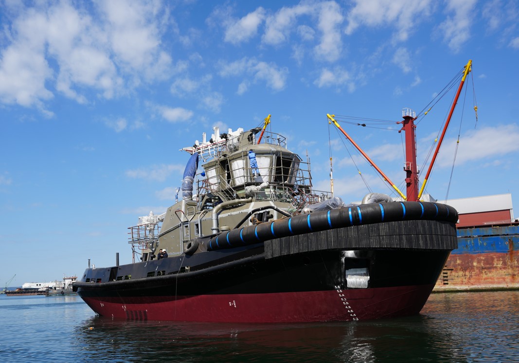 Sanmar’s latest high-powered heavy-duty escort tug is launched