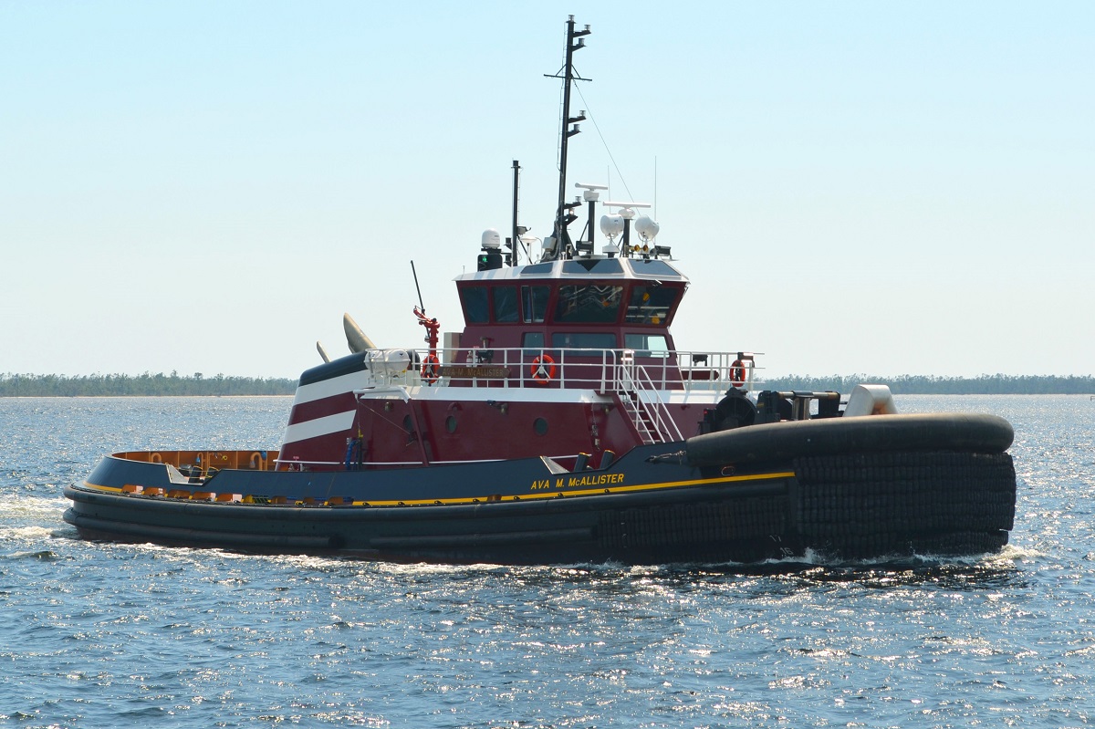 Eastern Shipbuilding Group, Inc. Delivers the  AVA M. McALLISTER to McAllister Towing