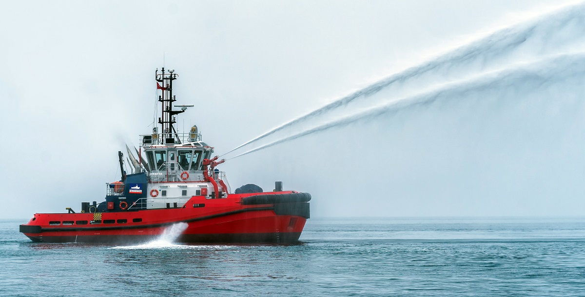 25M ASD tug, Med Yarimca, was sent off to South America