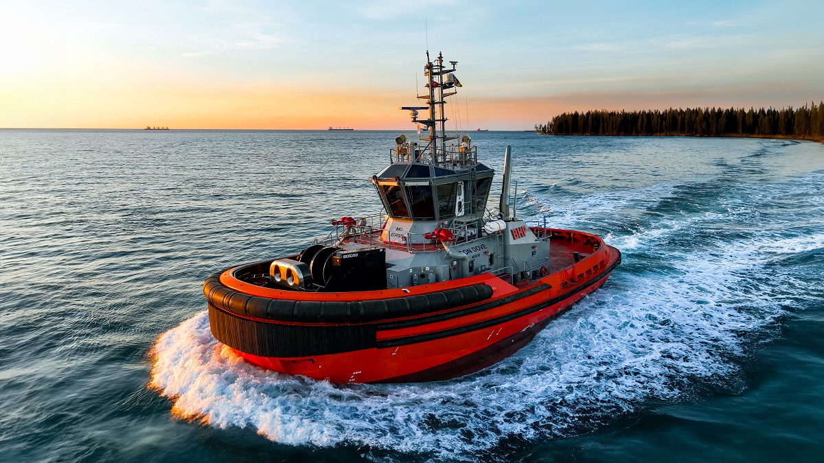 Med Marine delivers custom-built MED-A2800 tug for Svitzer