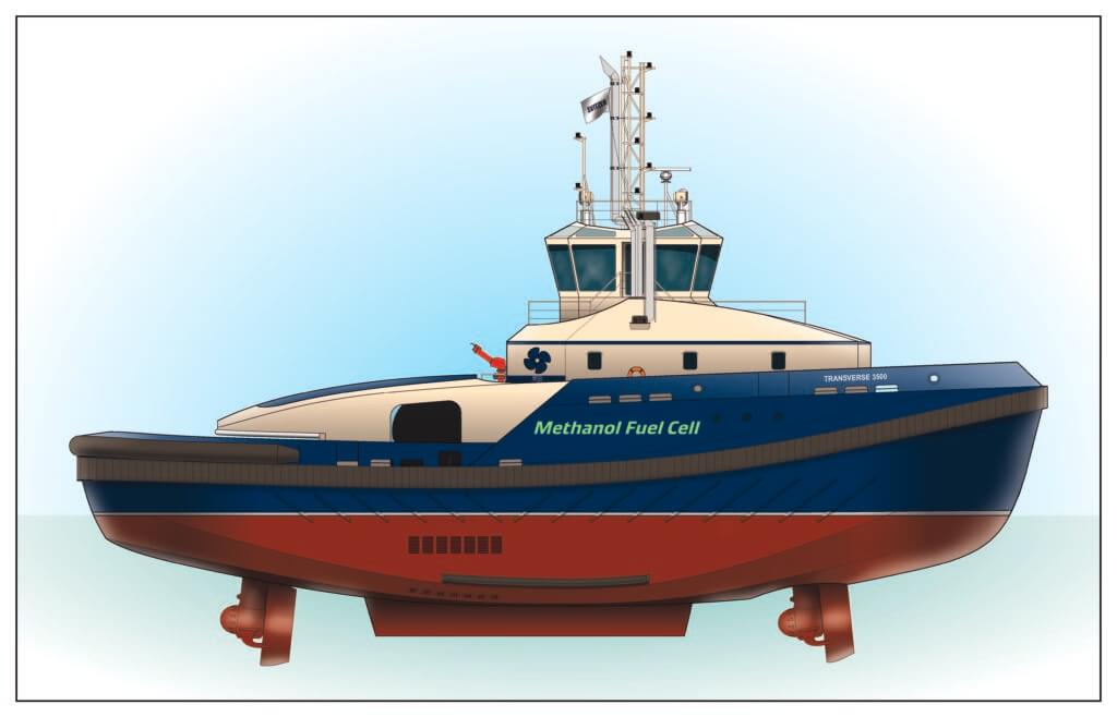 Svitzer Designing World’s First Methanol Hybrid Fuel Cell Tug