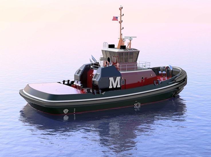 Jensen Maritime Provides Design of New, Tier IV Ship Assist and Escort Tugs for Moran Towing