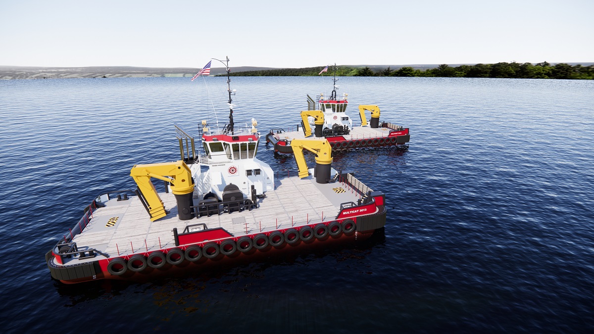 Damen & Conrad Shipyard enter license agreement to build first US Multi Cats for Great Lakes Dredge & Dock