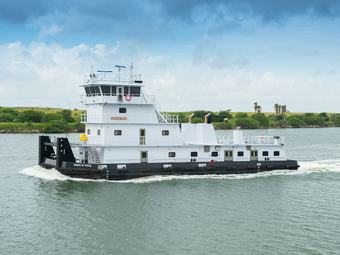 Maritime Partners christens new towboat
