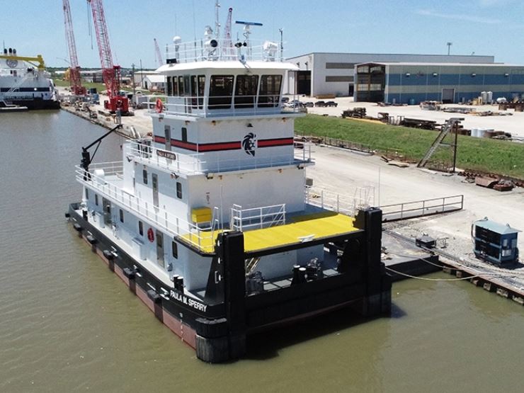 C&C Marine and Repair delivers first of 15 towboats for Maritime Partners