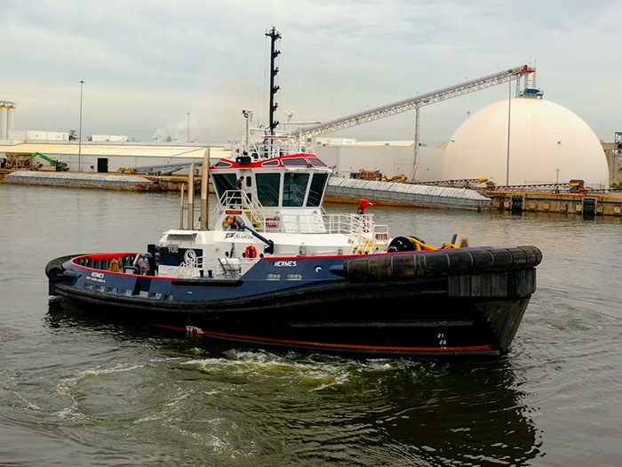 Master Boat Builders Announces Delivery of Hermes Rotortug for Seabulk