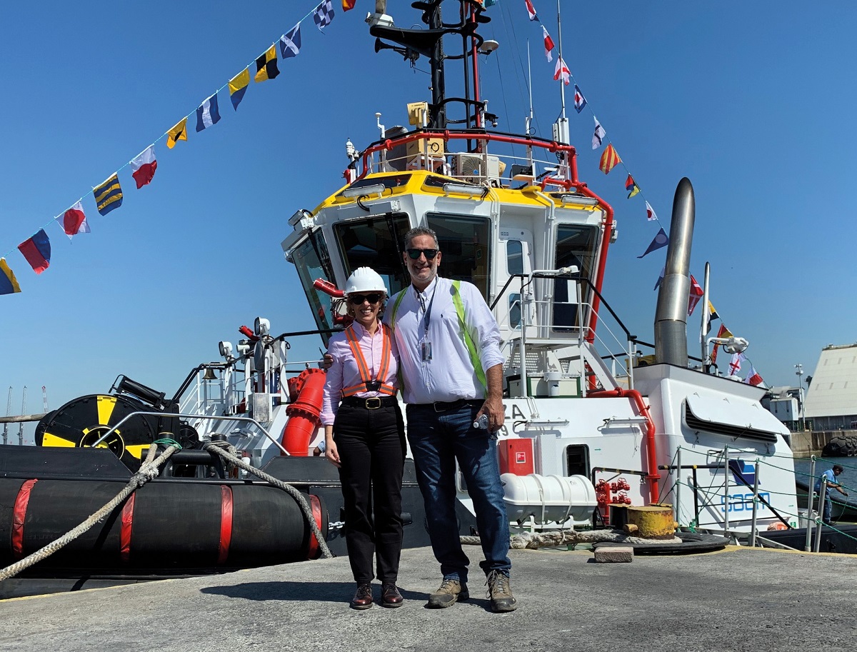 Inaugural ceremony for the tugboat SAAM Itza was held in Guatemala