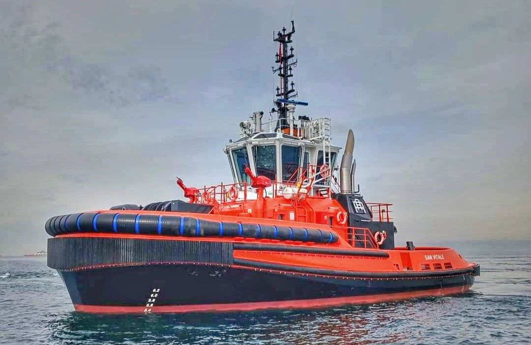 The new San Vitale was delivered by Sanmar to Rimorchiatori Mediterranei