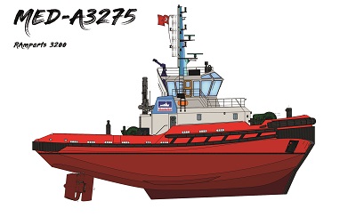 Med Marine: Turkish-built tug equipped with SCHOTTEL bestseller
