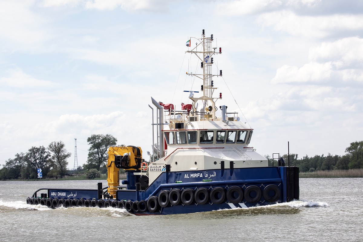 Damen Shipyards completes new Shoalbuster 3209 for maritime services specialist SAFEEN Group