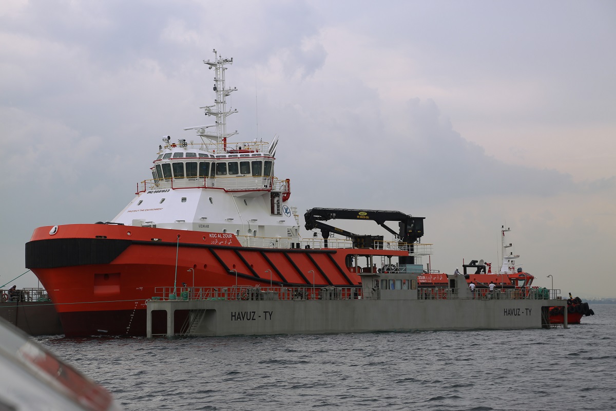 UZMAR Shipyard has successfully launched the “Multipurpose Oil Spill Recovery Vessel”, first ever been built Rampage 6000 Class in the world.