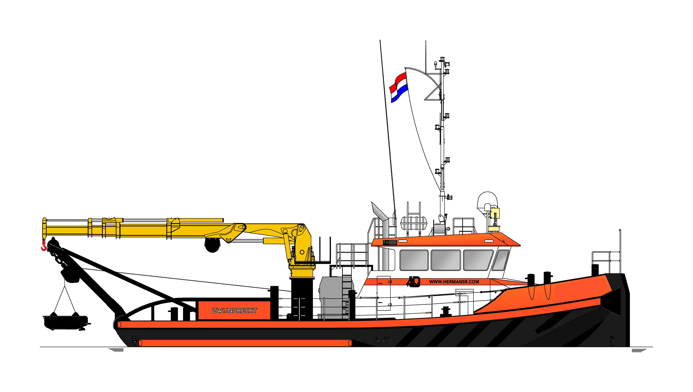 Herman Sr. BV places order for Damen Shoalbuster 2308 S